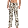 thumbnail image 1 of Balery Cotton Tree Pantalones de pijama para hombre, pijama ultraligero, pantalón de descanso-Small, 1 of 6