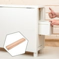 thumbnail image 4 of SHISUYAN Wood Drawer Glides, Wooden Drawer Rails Replacement Center Guide Track Mounts Dresser Drawer Slides Bottom Mounted Drawer Slides for Drawer Accessories, 4 of 8