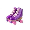 thumbnail image 3 of Patines Quads Ajustables de la talla 22 a 24, color morado glitter Sweet Rocket Morado glitter, 3 of 7