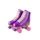 thumbnail image 3 of Patines Quads Ajustables de la talla 22 a 24, color morado glitter Sweet Rocket Morado glitter, 3 of 7