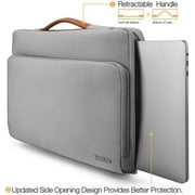 tomtoc 360 Protective Laptop Carrying Case for 15-inch New MacBook Pro w/Touch Bar A1990 A1707, Acer HP Dell Chromebook