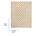 thumbnail image 3 of Livabliss Birmingham Modern Checkerboard Area Rug,7'10" x 10',Tan, 3 of 6