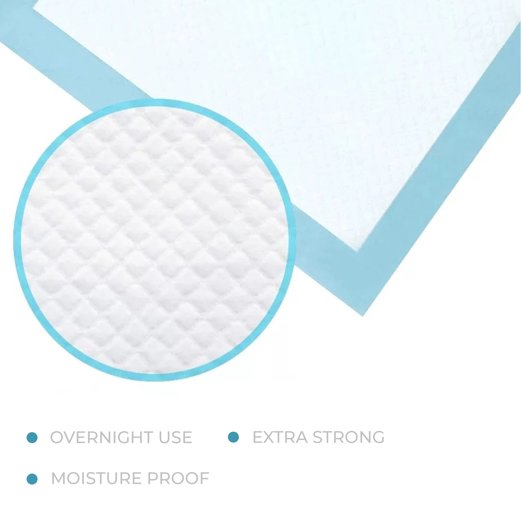True Care Super Absorbent Bed Pads for Incontinence Disposable, Extra Large Incontinence Chux Pads, 30 x 36 in, 100 count