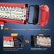 thumbnail image 4 of Nilight LED Light Bar 2PCS 6.5 Inch Triple Row Spot Flood Combo Lights w/Wiring Kit for Fog Light Driving Light Work Light on Off-Road Truck SUV ATV UTV, 4 of 7