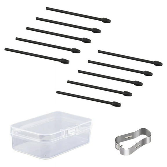 Replacement Pen Tips for 2 Pen- 4096 Pressure Sensitivity and Tilt Writing Support, with Nibs Removal Tool,B