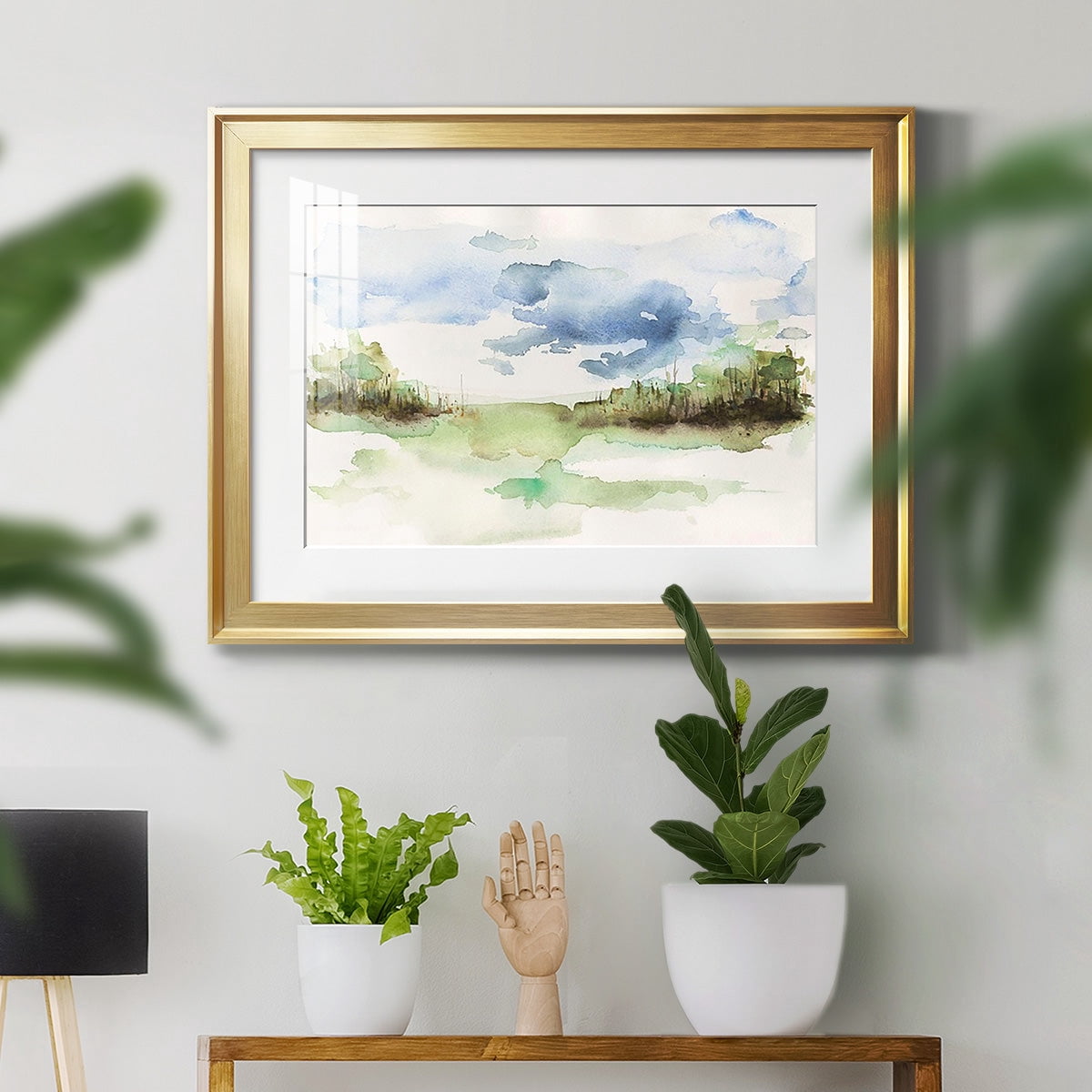 Brush Thickets I Premium Framed Print - Ready to Hang