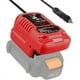 thumbnail image 1 of Mini Cargador de Batería para Worx 6Pin 20V para Auto, para Worx 20V Cargador de Batería de 6 Pines Reemplazo para Vehículo con Enchufe para Encendedor de Cigarrillos (sin Batería), 1 of 10