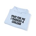 thumbnail image 4 of Chilean Chile Wedding Wife Husband Hoodie, Gifts, Hooded Sweatshirt, 4 of 4