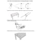 thumbnail image 4 of Portable Foot Hammock Lazy Casual Desk Rest Foot Put Feet Swing Footrest Outdoor Rest Office Tables Leisure Home Garden Camping My Lux Decor Round, 4 of 16