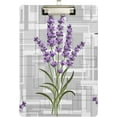 thumbnail image 2 of FMSHPON Lavender Flower Clipboard Hardboard Wood Nursing Clip Board and Pull for Standard A4 Letter 13x9 inches, 2 of 8
