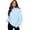 Blue*, variant on RUTAYY Women's Floral Print Hoodie Drawstring Long Sleeve Pocket Lightweight Casual Pullover Tops Yellow