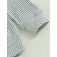 thumbnail image 5 of Infant Baby Boys Pants Set, Long Sleeve Crew Neck Sweatshirt with Elastic Waist Sweatpants, 5 of 8