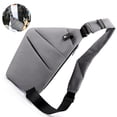 thumbnail image 1 of 1 Uds. Mochila de hombro impermeable antirrobo Sling Chest Crossbody Bag Cover Pack mochila deporte de bicicleta MFZFUKR 221667-2, 1 of 8