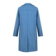 thumbnail image 2 of Haute Edition Women' Walker Wool Blend 3/4 Belted Long Jacket Winter Coat, 2 of 6