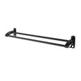 thumbnail image 1 of Toallero de baño Toallero de baño de aluminio mate negro de 59 cm con ganchos black_2 bars, 1 of 9
