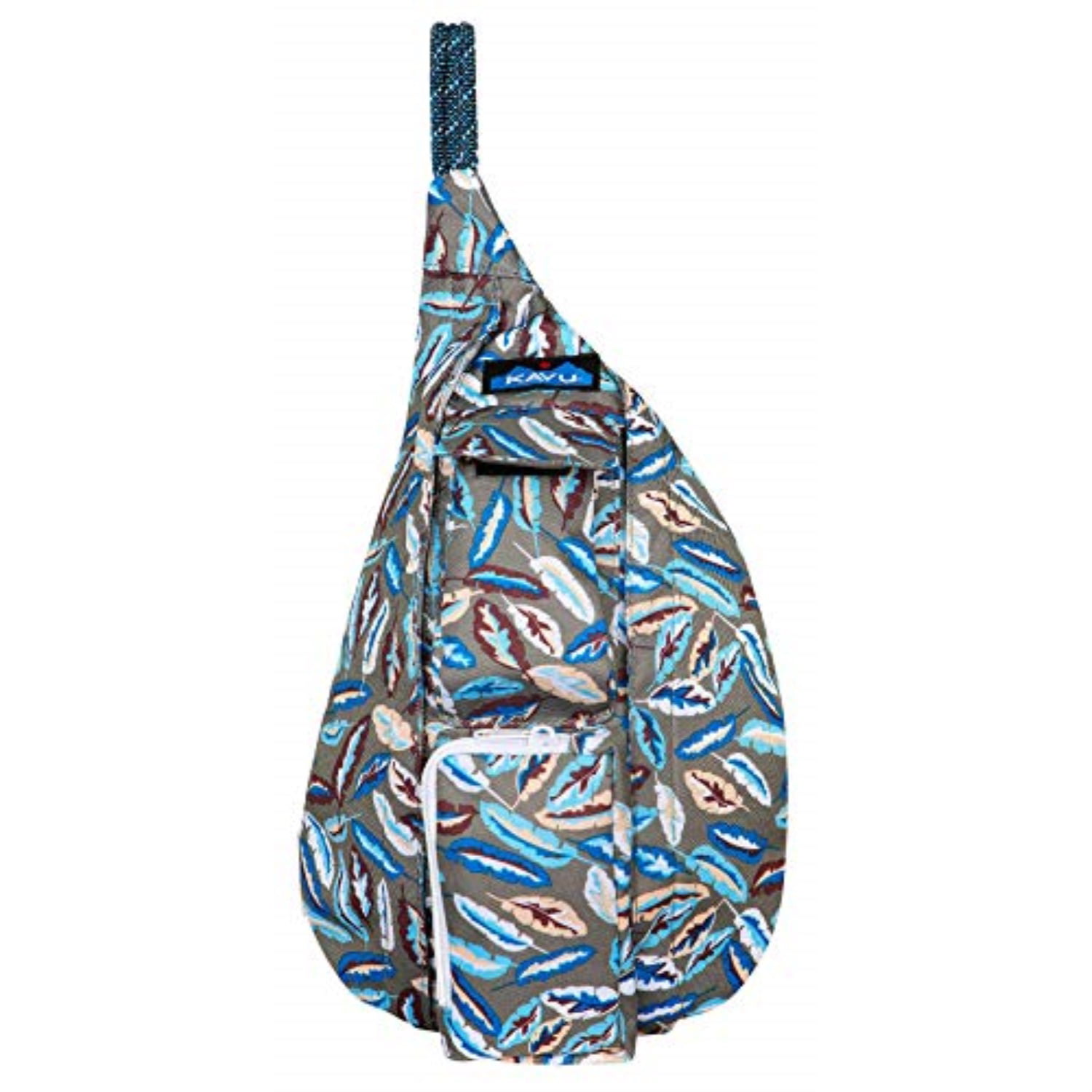 Kavu - KAVU Mini Rope Sling Bag Polyester Crossbody Backpack - Fine Feathers - www.bagssaleusa.com ...