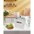 thumbnail image 5 of Summer Eucalyptus Leaves Stand Mixer Dust Cover with Storage Pocket & Handles, Spring Botanical Farmhouse Fits All Tilt Head & Bowl Lift Kitchen Appliance Cover Organizer Bag Accessories, 4.5-5 Quart, 5 of 6