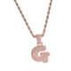 thumbnail image 1 of Moda brillante 18k chapado en oro circón 26 de collar colgante Yinane Collar chapado en oro de 18 quilates, 1 of 6