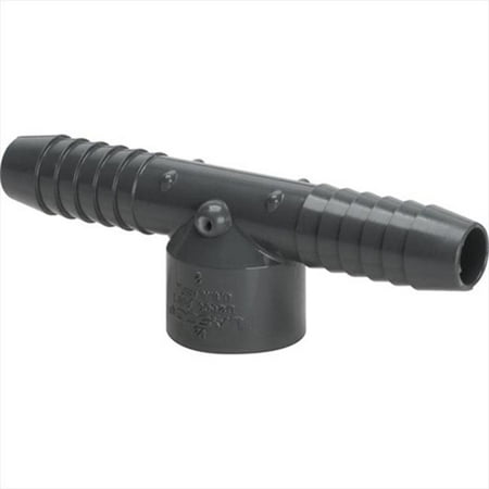 - TekSupply WF1365 Schedule 40 PVC I x I x F Insert Tee 0.75 in x 0.75 in x 0.75 in