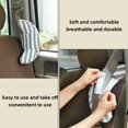 thumbnail image 4 of Almohadilla para cuello infantil almohadilla de soporte cervical cojín para cinturón de seguridad asiento de auto avión cochecito, 4 of 8