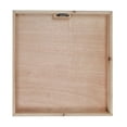 thumbnail image 4 of Christmas Wood Plaid Border Wall Sign Warm Winter Wishes, 4 of 4