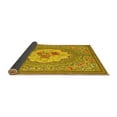 thumbnail image 2 of Ahgly Company Indoor Rectangle Medallion Yellow French Area Rugs, 3' x 5', 2 of 4