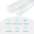 thumbnail image 3 of Uxcell Acrylic Pipe Rigid Round Tube for Lighting Models Plumbing Crafts 66mm x 70mm, 3 of 6
