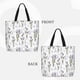 thumbnail image 2 of Easygdp Lavender Flowers Bolsa Tote para Mujer, Bolso de Hombro para Trabajo, Playa, Viajes, Compras y Supermercado, 2 of 7
