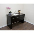thumbnail image 3 of Bellaterra Home 55.3 in Single sink vanity-Black-Cream Marble, 3 of 7
