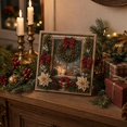 thumbnail image 7 of 3D Christmas Fabric Poke Art Kit with frame,Handmade Fabric Poke Art Kit for Adults & Beginner, Vintage Holiday Handmade Decoration, Easy Relaxing DIY Craft, 7 of 7