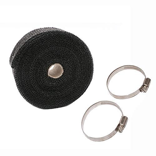 10m Motorcycle Exhaust Header Pipe Heat Insulation Anti-scalding Thermal Heat Tape Cloth Roll