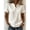 White, variant on Blouse for Women Breathable Button Down V-Neck Short Sleeve T-Shirts Casual Summer Tops
