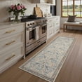 thumbnail image 4 of Moynesa Vintage Floral Bird Runner Rugs for Hallway 2'x6', Non Slip Washable Kitchen Runner, Soft Botanical Runner for Entryway Bedroom Bathroom Laundry Room, Beige, 4 of 9
