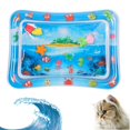 thumbnail image 4 of SIfdSeng Sensory Water Play Mat for Cats Thickened Sensor Water Playmat Water Sensory Playmat with Fish for Pet Play Water Sensor Play Mat Keeping Cats Entertained Pet Mat for Dog Enrichment Toys, 4 of 5