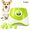 Light Green, variant on Tstiti Automatic Dog Ball Launcher with 3 Distance Settings, Includes 3 Mini Tennis Balls, Interactive Indoor Outdoor Dog Toy, Green