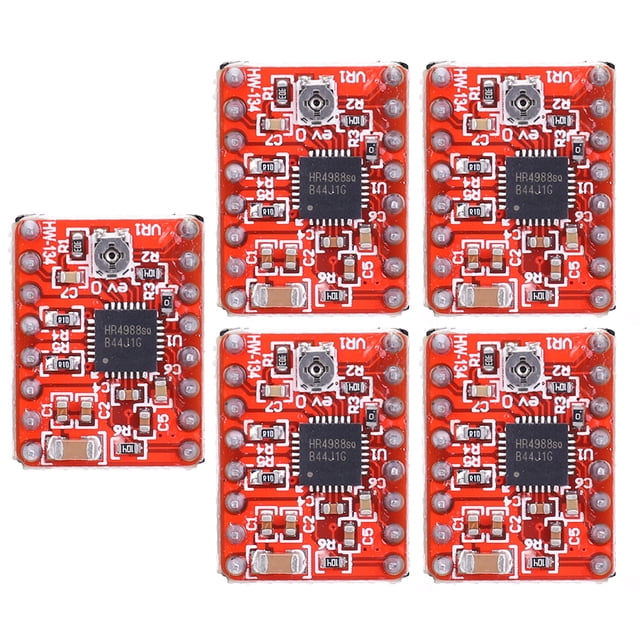 Placas Controlador Paso A 3D A4988 Protección Integral 5 Piezas para