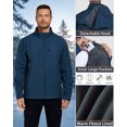 thumbnail image 6 of Zoofly Men's Waterproof Fleece Lined Softshell Jackets, 6 of 6