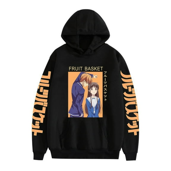 JMKEY Unisex Anime Fruits Basket Hoodie Women/Men Tohru Momiji Cosplay Kyo Hoodie Pullover Akito Costume Sweatshirt Pullover Tops