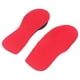 thumbnail image 5 of 2 plantillas de soporte de arco 3/4 para hombres y mujeres, plantillas de EVA para fascitis plantar, inserciones ortopédicas para pies planos, espolones de talón, alivio del dolor de pies, rojo M, 5 of 10