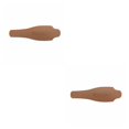 thumbnail image 2 of Langgg Coolcamp Cuisine Alimentaire Pince avec Couvercle en Cuir BBQ Pince de Cuisson Clip Réutilisable en Acier Inoxydable Cour de Cuisson Couverture en Cuir 2Set, 2 of 6