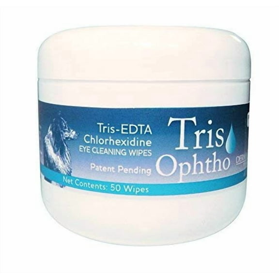 Dermazoo TrisOphtho Wipes 50ct. Jar Individual
