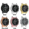 thumbnail image 2 of Funda de reloj para Ticwatch Pro X/pro 3 funda protectora accesorios marco protector, rosa Feliz Sencillez, 2 of 5