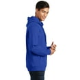 thumbnail image 3 of Port & Company Fan Favorite Fleece Pullover Hooded Sweatshirt-L (True Royal), 3 of 6