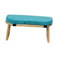 thumbnail image 4 of koolsoo Meditation Bench Bamboo Meditation Stool for Living Room Office Tea Ceremony Blue, 4 of 9