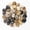 Mixed-Weight : 10 LB, variant on 10 Lbs Black River Rocks - Large Polished Pebbles For & Garden Decorative Stones 1-2" Landscaping  Fish Tanks Flower Pots Water Fountains