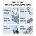 thumbnail image 6 of 3-in-1 Push-Up Board & Resistance Band Trainer, Non-Slip Home Gym Equipment for Chest Shoulder Arm Core Workouts(XX), 6 of 6