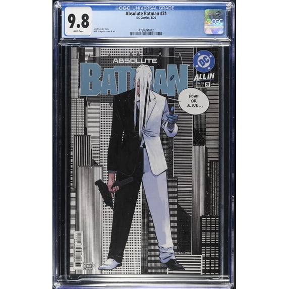 Absolute Batman #21 - CGC 9.8 Comic Book