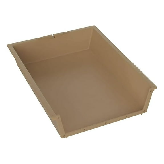 Brixwell Cabinet Drawer Insert - 17.5"W x 4"H - Beige Replacement Drawer - Compatible with Triangle Pacific & More - Easy Installation