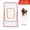 Red, variant on Volleyball Rebounder Net 7x4ft Foldable 18lb Practice Net for Softball Tennis Single Person Training