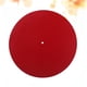 thumbnail image 5 of 1L105 Placa giratoria Plato Alfombrilla audiófila Reproductores de discos de vinilo LP antiestáticos Reproductores de discos de vinilo antivibraciones Diámetro de tapete de lana 300 mm (Rojo), 5 of 7
